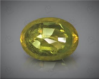 Natural Heated & Treated Yellow Sapphire Certified 2.50 CTS (DIN 86119 )